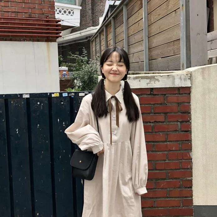 váy babydoll tông nude (nguồn ảnh: internet.) váy babydoll tông nude (nguồn ảnh: internet.)