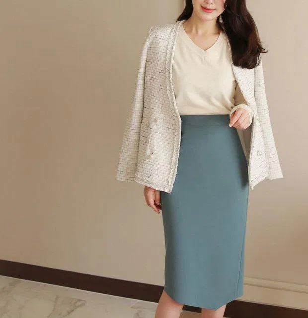 Vải tweed đem lại sự sang trọng và thời thượng. (Nguồn: Internet)