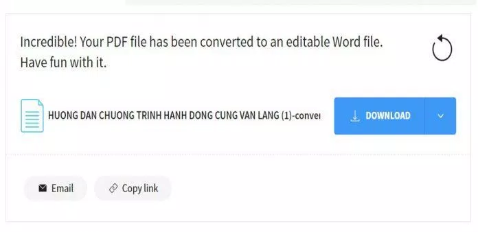 Cuối cùng, nhấn nút "Dowload" và tận hưởng thành quả thôi. Ảnh: BlogAnChoi