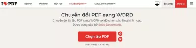 Tải tệp tin muốn chuyển đổi lên và đợi hệ thống xử lí. Ảnh: BlogAnChoi