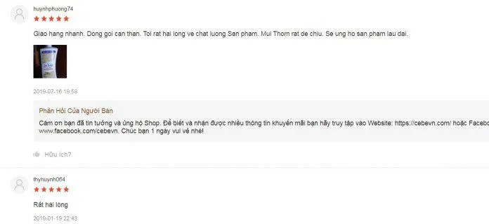 Đánh giá của khách hàng về sữa dưỡng thể Soothing Oatmeal and Shea Butter Body Lotion trên Shopee đánh giá stives