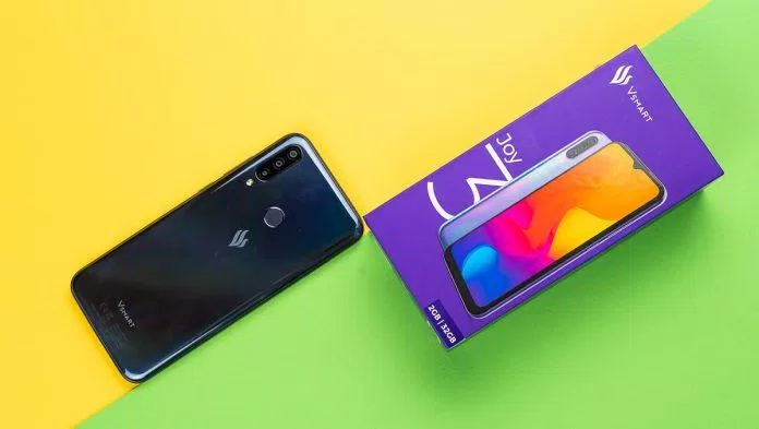 Mặt lưng của Vsmart Joy 3 vẫn có các hiệu ứng quen thuộc. Ảnh: internet