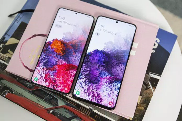 Từ mặt trước Galaxy S20 Ultra không có nhiều sự khác biệt. Ảnh: internet