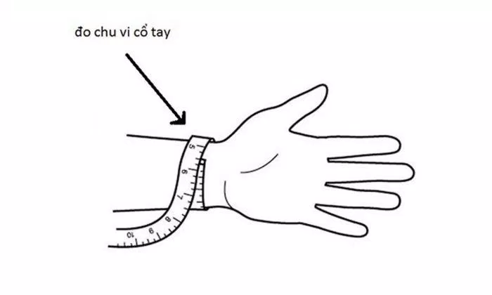 Đo cổ tay sẽ giúp bạn biết loại cơ thể của mình