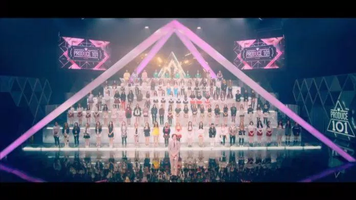 "Downpour" (I.O.I) được chắp bút bởi Woozi (SEVENTEEN)