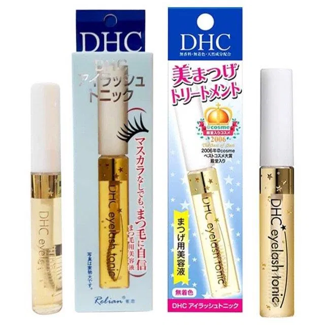 Serum dưỡng mi DHC Eyelash Tonic có thiết kế đơn giản, nhỏ gọn dưỡng mi DHC