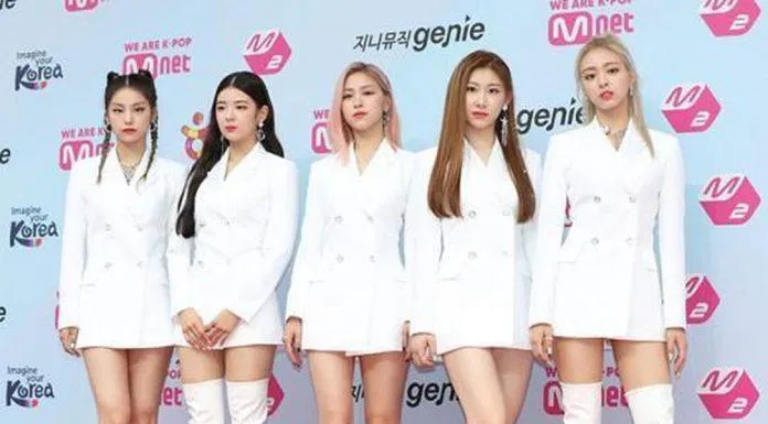 Tại thảm đỏ MGMA 2019 itzy MGMA 2019