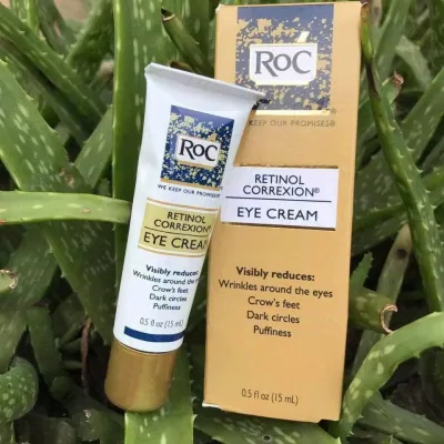 Kem dưỡng mắt Roc với thành phần Retinol nguyên chất giúp dưỡng vùng da mắt hiệu quả kem dưỡng mắt roc
