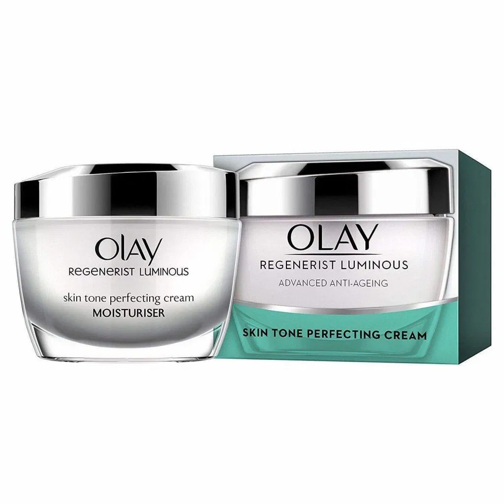 Olay Regenerist Luminous Tone Perfecting Cream Kem dưỡng trắng da, trị nám Olay Regenerist Luminous Tone Perfecting Cream (Ảnh: Internet)