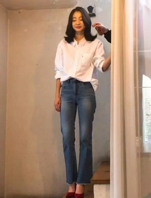 Nhưng thực chất nữ diễn viên sinh năm 95 lại sở hữu chiều cao "khủng" 1m70 kim da mi