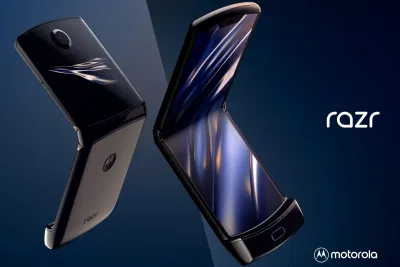 Mẫu smartphone màn hình gập Motorola Razr 2019. Ảnh: internet