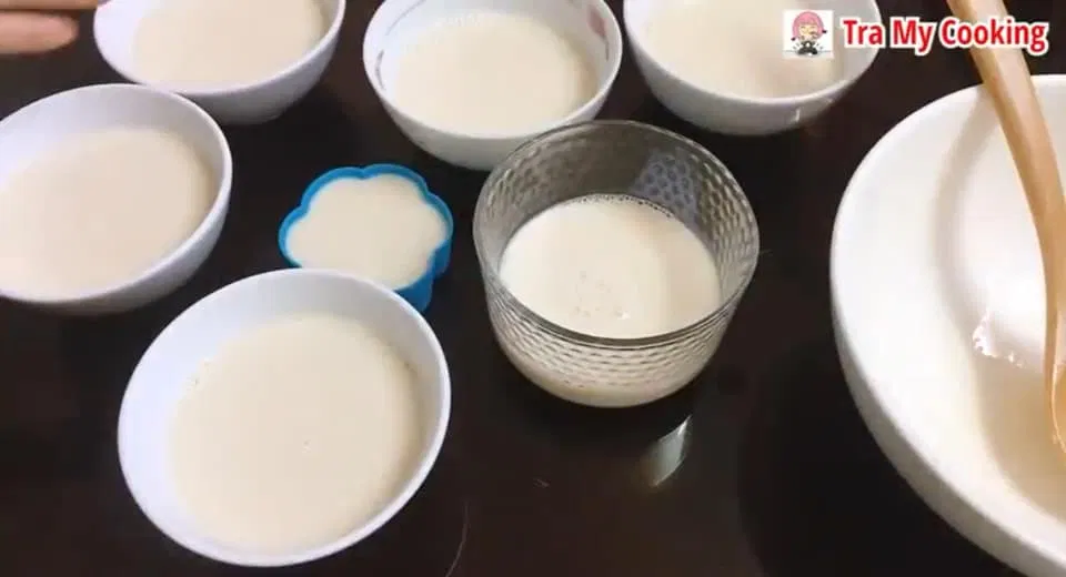 Pudding đậu nành trân châu
