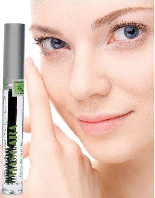 Dầu dừa dưỡng mi Milaganics với các công dụng hiệu nghiệm giúp mi thêm dày, cong vút. (Ảnh: Internet) Dầu dừa dưỡng mi Milaganics với các công dụng hiệu nghiệm giúp mi thêm dày, cong vút. (Ảnh: Internet)