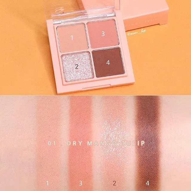 Tông màu san hô ấm áp được lấy cảm hứng từ cánh hoa tulip khô, giúp nàng có vẻ ngoài dịu dàng xinh đẹp (Ảnh: Internet) Tông màu san hô ấm áp được lấy cảm hứng từ cánh hoa tulip khô, giúp nàng có vẻ ngoài dịu dàng xinh đẹp