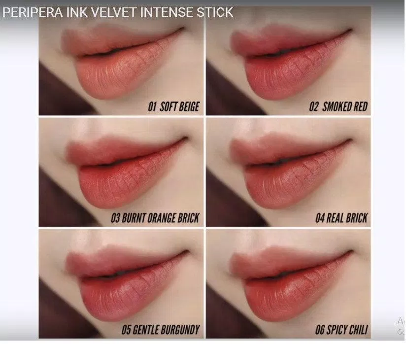 Peripera Ink Velvet Intense Stick thoa lòng môi (Ảnh: BlogAnChoi) Peripera Ink Velvet Intense Stick thoa lòng môi