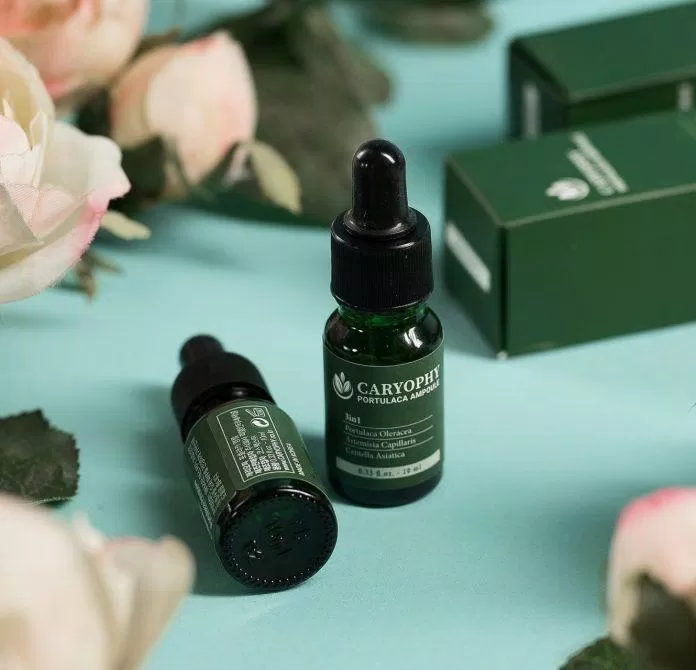Công dụng điều trị mụn và ngừa thâm của serum Caryophy đặc biệt được đánh giá cao với hiệu quả nhanh chóng chỉ sau khoảng 2 tuần sử dụng. (Ảnh: Internet)