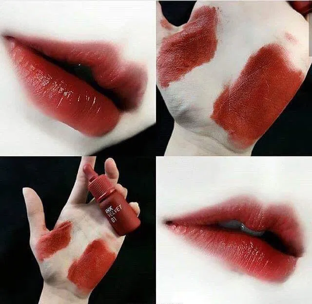 Màu son Good Brick của thỏi son mực đình đám nhà Peripera chưa bao giờ khiến các chị em phải thất vọng