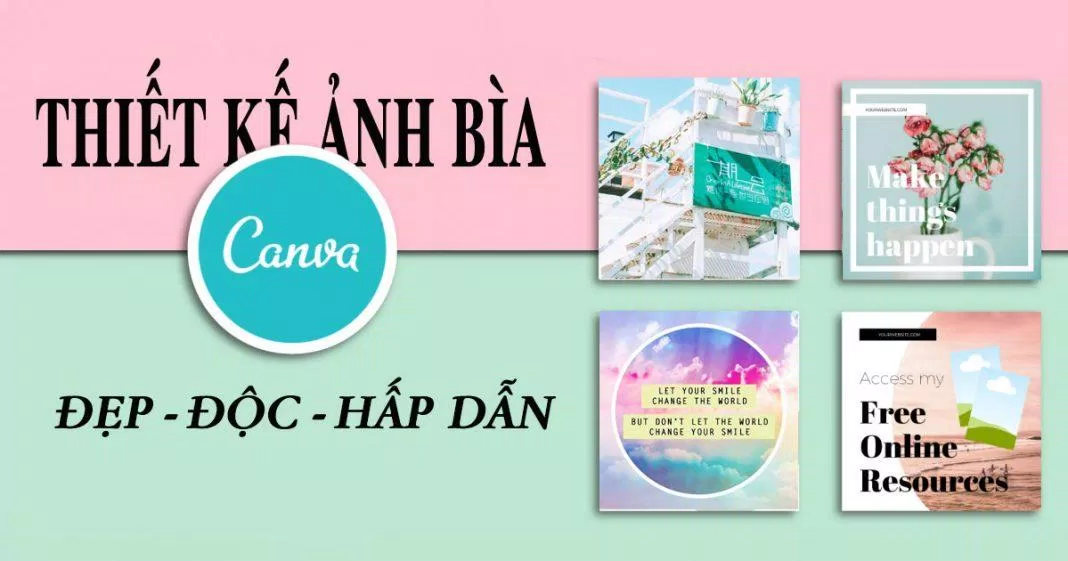 thiết kế ảnh đẹp với canva