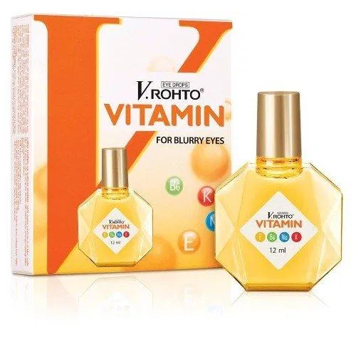 Thuốc nhỏ mắt V.rohto vitamin (nguồn ảnh: internet) Thuốc nhỏ mắt V.rohto vitamin (nguồn ảnh: internet)