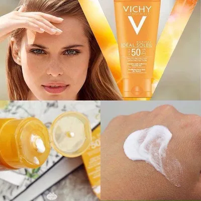 Khả năng chống nắng đỉnh cao cùng chất kem nhẹ, trắng mịn, thẩm thấu nhanh, chính là những điểm nổi bật của dòng kem chống nắng nhà Vichy. (Ảnh: Internet) Khả năng chống nắng đỉnh cao cùng chất kem nhẹ, trắng mịn, thẩm thấu nhanh, chính là những điểm nổi bật của dòng kem chống nắng nhà Vichy. (Ảnh: Internet)