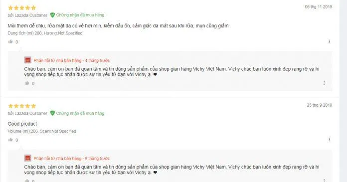 Bạn nhất định phải thử dòng sản phẩm làm sạch đến từ thương hiệu Vichy này đấy nhé. (Ảnh: Internet) Bạn nhất định phải thử dòng sản phẩm làm sạch đến từ thương hiệu Vichy này đấy nhé. (Ảnh: Internet)