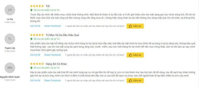 Gel rửa mặt sạch sâu Vichy "quả nhiên là hàng xịn" nên mới có chất lượng vô cùng xịn xò rồi. (Ảnh: BlogAnChoi) Gel rửa mặt sạch sâu Vichy "quả nhiên là hàng xịn" nên mới có chất lượng vô cùng xịn xò rồi. (Ảnh: BlogAnChoi)