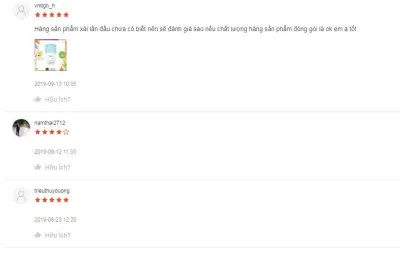 Review đánh giá của khách hàng sử dụng lăn khử mùi vùng da cánh Vichy tại Shopee. (Ảnh: BlogAnChoi) Review đánh giá của khách hàng sử dụng lăn khử mùi vùng da cánh Vichy tại Shopee. (Ảnh: BlogAnChoi)