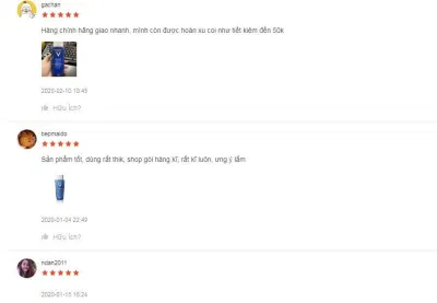 Review đánh giá của khách hàng sử dụng nước hoa hồng cân bằng Vichy tại Shopee. (Ảnh: BlogAnChoi) Review đánh giá của khách hàng sử dụng nước hoa hồng cân bằng Vichy tại Shopee. (Ảnh: BlogAnChoi)