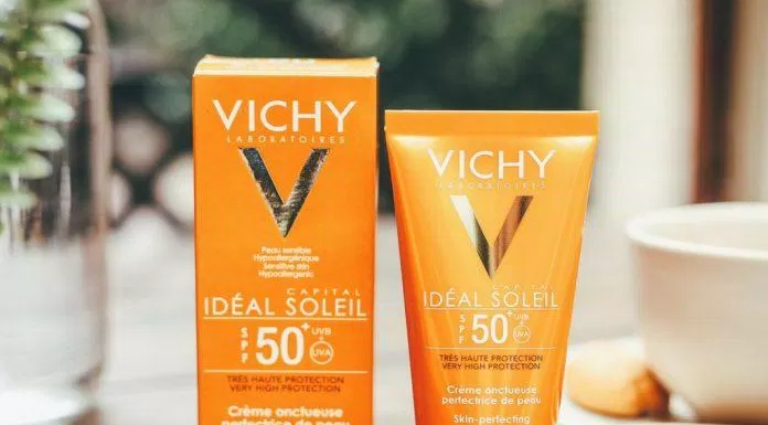 Kem chống nắng Vichy với loạt thành phần chính an toàn, hiệu quả cao trong việc bảo vệ làn da trước tác hại của UV và ánh nắng mặt trời. (Ảnh: Internet)