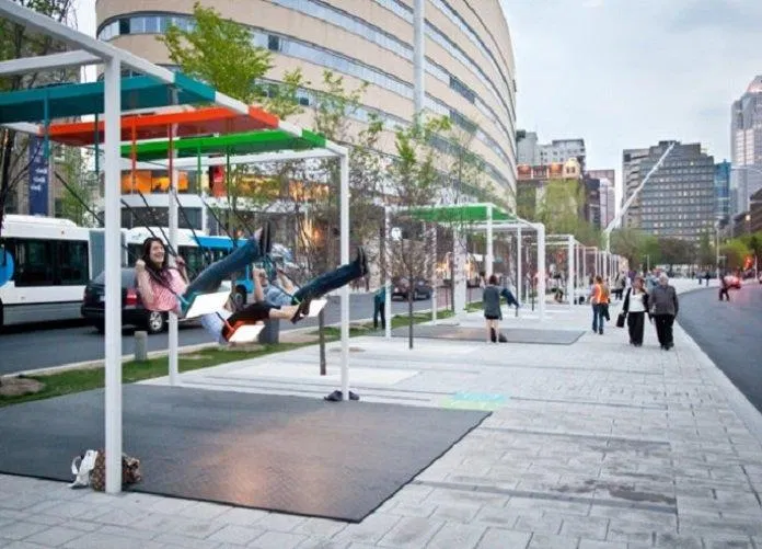 Trạm chờ xe bus độc đáo