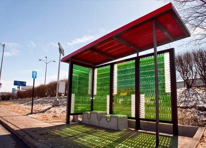 Trạm chờ xe bus độc đáo