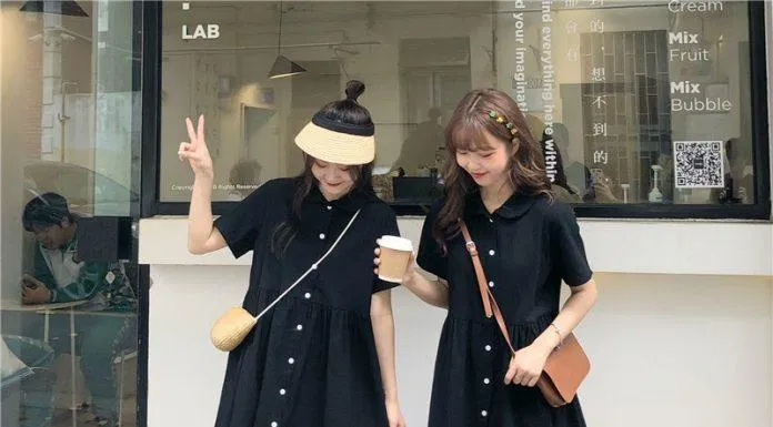 Váy babydoll đen. (nguồn ảnh: internet.) Váy babydoll đen. (nguồn ảnh: internet.)