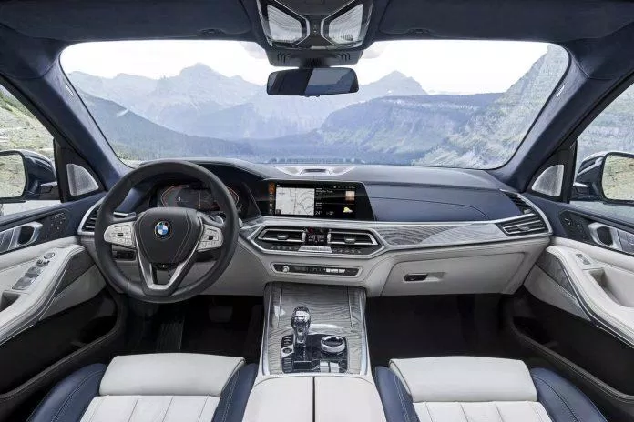 Nội thất của BMW X7 2020 cực kì cao cấp. Ảnh: internet
