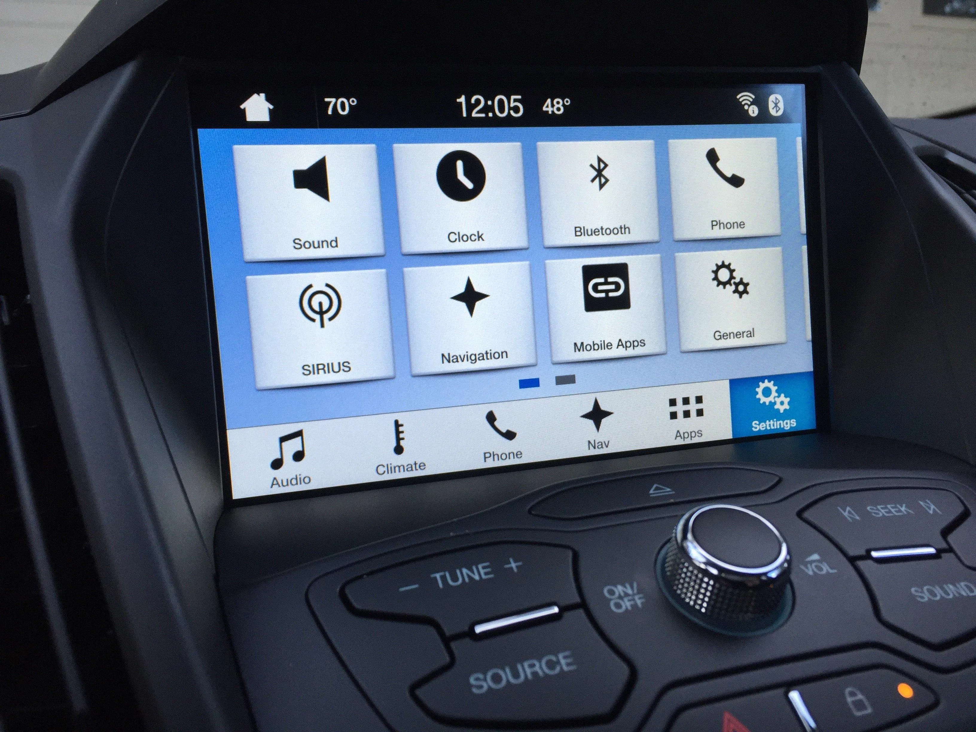 Ford Sync 3 với nhiều nâng cấp đáng giá. Ảnh: internet