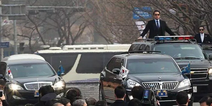 Hyundai Equus được sử dụng bởi Hàn Quốc. Ảnh: internet
