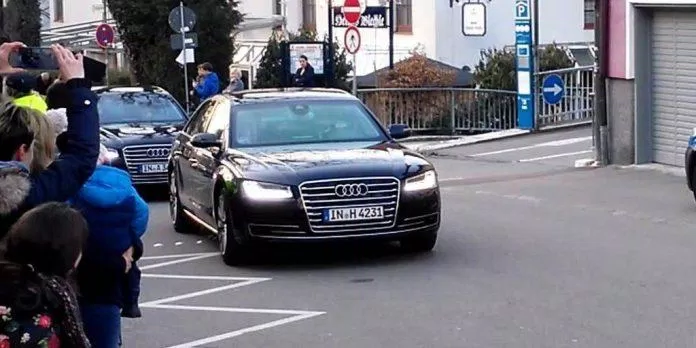Audi A8 được sử dụng bởi Đức. Ảnh: internet