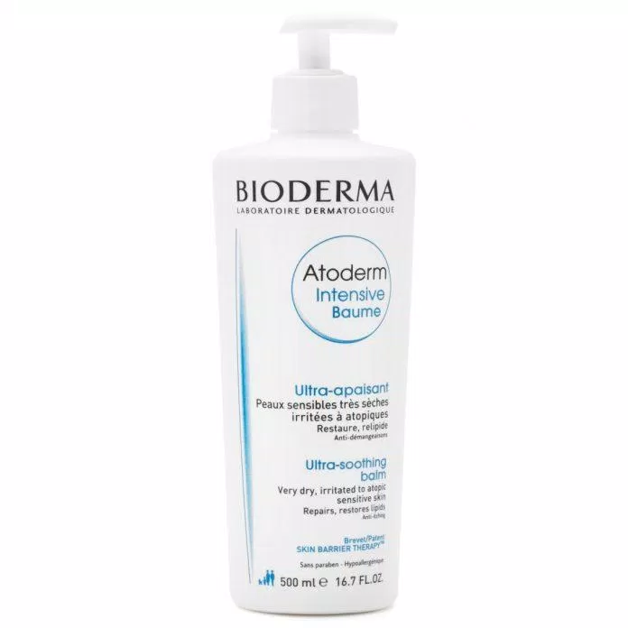 Bao bì, thiết kế của kem dưỡng ẩm Bioderma Atoderm Intensive Baume