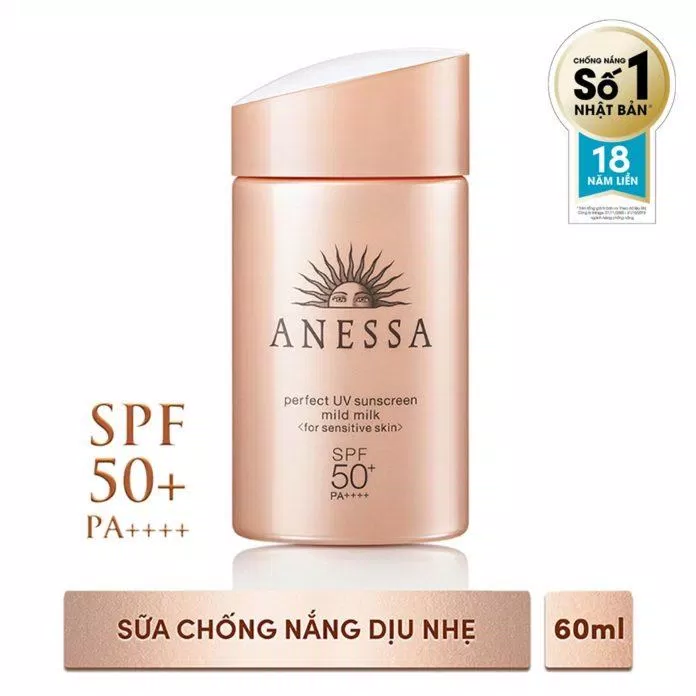 Anessa Perfect UV Sunscreen Mild Milk SPF50+ PA++++