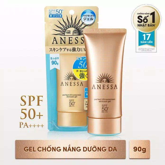 Anessa Perfect UV Sunscreen Skincare Gel SPF50+ PA+++