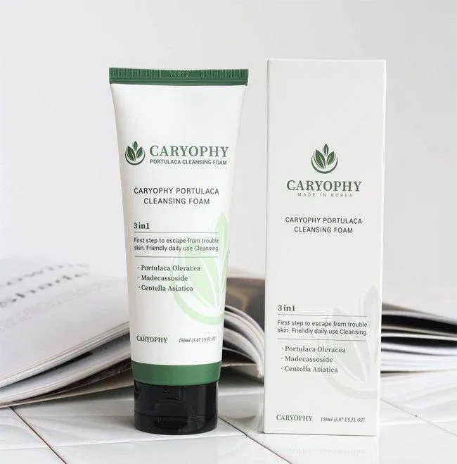 Review sữa rửa mặt trị mụn Caryophy Portulaca Cleansing Foam: Cho làn da khỏe đẹp, sạch mụn - BlogAnChoi