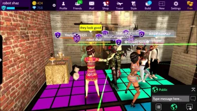 "Quẩy" hết mình tại các bữa tiệc sôi động avakin 3d life