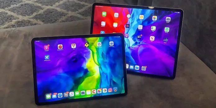 iPad nằm ngang