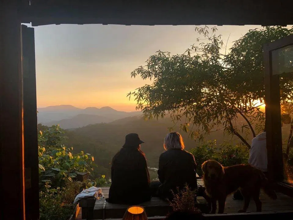 Chiều hoàng hôn ở Cheo Veooo (Ảnh: @Tiệm cà phê Cheo Veooo)