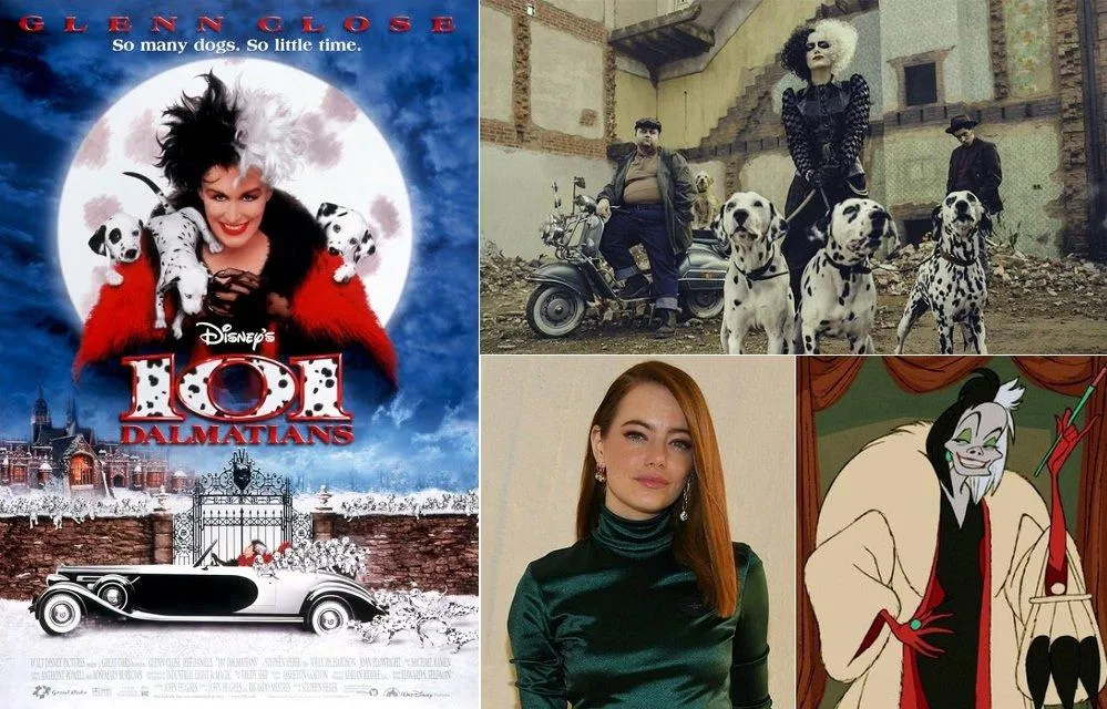 Cruella là phiên bản 2021 của101 chú chó đốm được Disney làm lại 