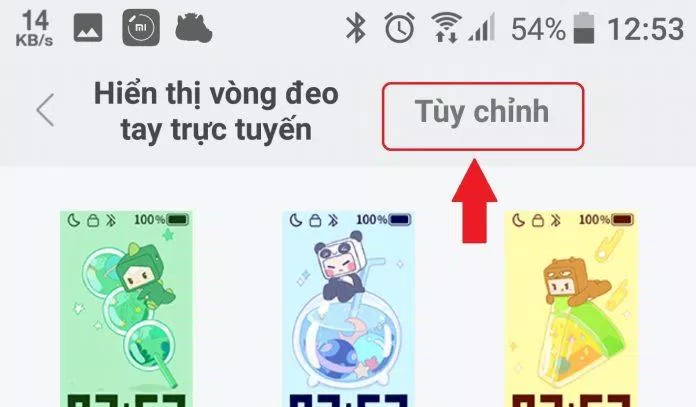 Chọn vào mục tùy chỉnh nhé (Ảnh: BlogAnChoi) Chọn vào mục tùy chỉnh nhé (Ảnh: BlogAnChoi)