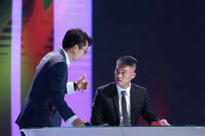 Một chương trình thể thao của K+ mà Công Vinh làm MC Một chương trình thể thao của K+ mà Công Vinh làm MC