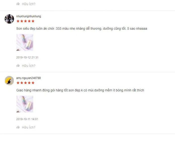 Đánh giá tích cực từ khách hàng sử dụng trên trang Shopee Đánh giá tích cực từ khách hàng sử dụng trên trang Shopee (Ảnh: BlogAnChoi)