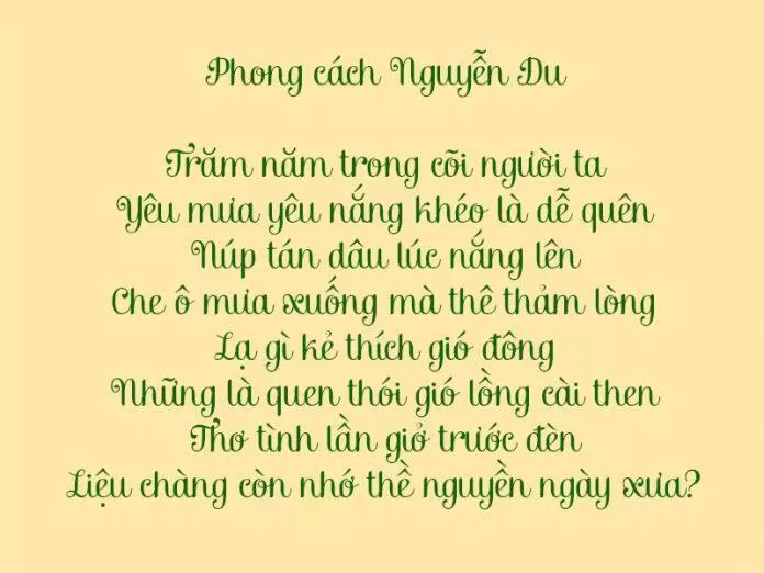 Dịch thơ ảo tung chảo