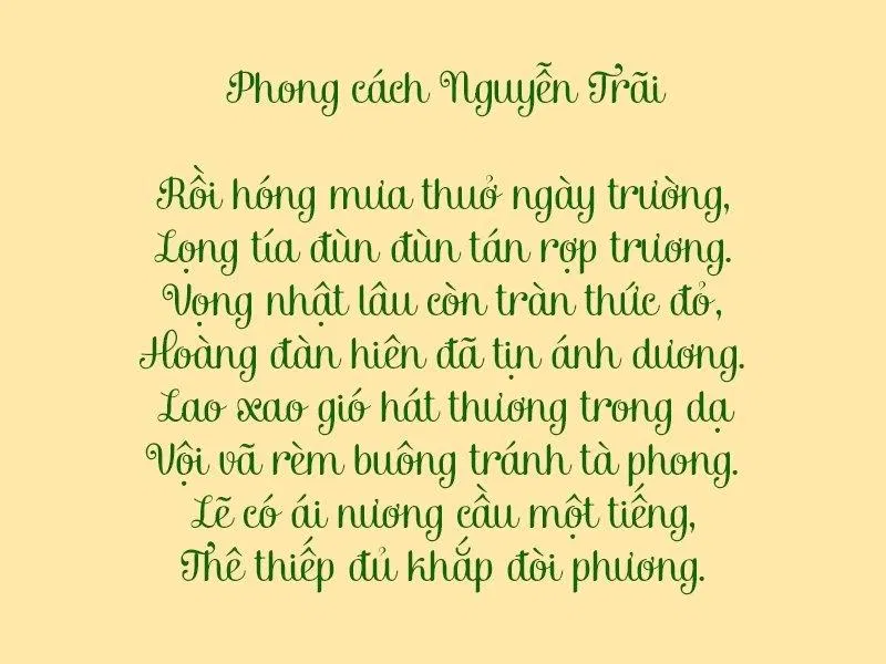 Dịch thơ ảo tung chảo