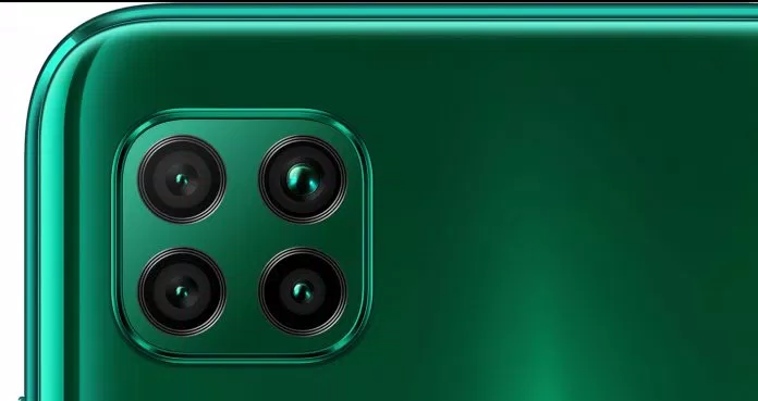 Cụm camera của Huawei Nova 7i. Ảnh: internet